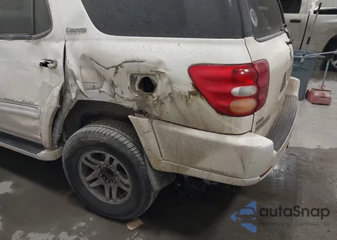 2004 Toyota Sequoia Limited V8 from USA, damaged, VIN 5TDBT48A74S207217